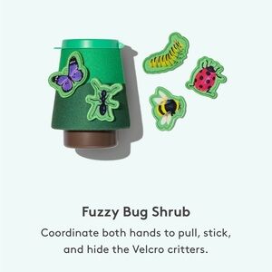 Lovevery Fuzzy Bug Shrub From The Adventurer Play Kit 16-18 Months